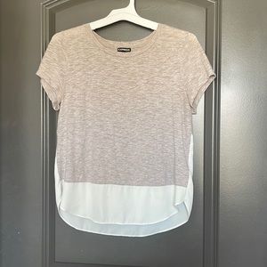 Tan express top size small